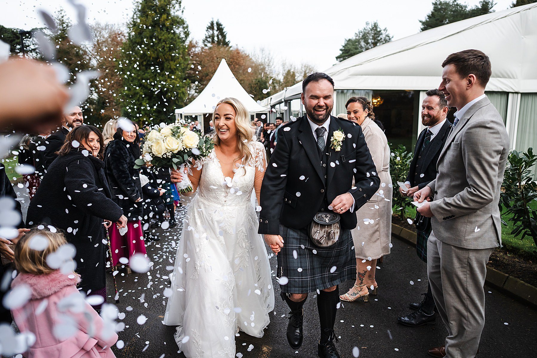 Relaxed Beech Hill Country House Wedding